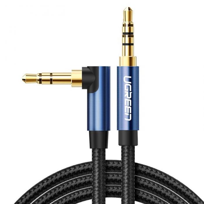 Discontinued - UGREEN mini jack 3,5mm AUX Cable 1 m Blue 60179