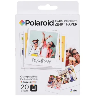Instantkameru filmiņas - POLAROID Instant Zink Media 3,5X4,25 Pop 20 pack - ātri pasūtīt no ražotāja