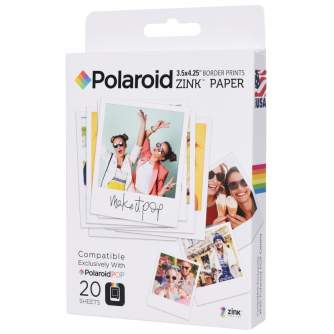 Film for instant cameras - POLAROID Instant Zink Media 3,5X4,25 Pop 20 pack - quick order from manufacturer