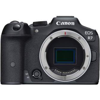 Bezspoguļa kameras - Canon EOS R7 + RF-S 18-45mm F4.5-6.3 IS STM(F/4.5-6.3 IS STM) - perc šodien veikalā un ar piegādi