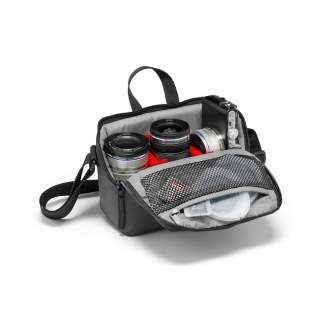 Фото сумки и чехлы - Manfrotto NX Shoulder bag CSC Grey v2 - быстрый заказ от производителя