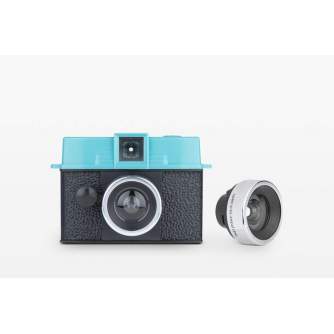 Плёночные фотоаппараты - Lomographische AG Lomography Camera Diana Baby&12 mm lens + Lomo Metropolis film (110 format) - быстрый