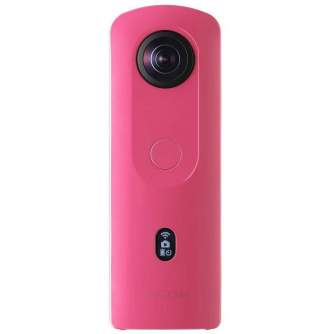 360, VR, Tiešraides kameras - Ricoh/Pentax RICOH THETA SC2 Pink - ātri pasūtīt no ražotāja