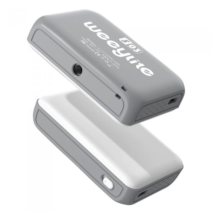 On-camera LED light - Weeylite RGB LED S03 portable pocket Light Grey - quick order from manufacturer