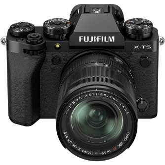 Bezspoguļa kameras - Fujifilm X-T5 + 18-55mm F2.8-4 R LM OIS digitāla kamera ar objektīvu - perc šodien veikalā un ar piegādi