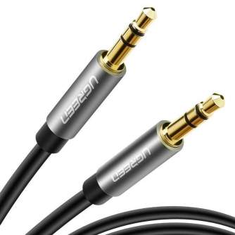 Audio cables, adapters - UGREEN AV119 3.5mm AUX 5m jack cable (black) - buy today in store and with delivery