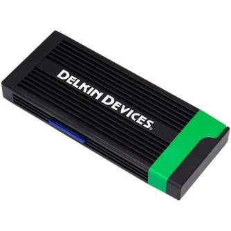 DELKIN Cardreader CFexpress Type B & SD UHS-II (Type C to C & Type C to A Cables)