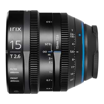 CINEMA Video Lences - Irix Cine lens 15mm T2,6 for Canon EF Metric - quick order from manufacturer