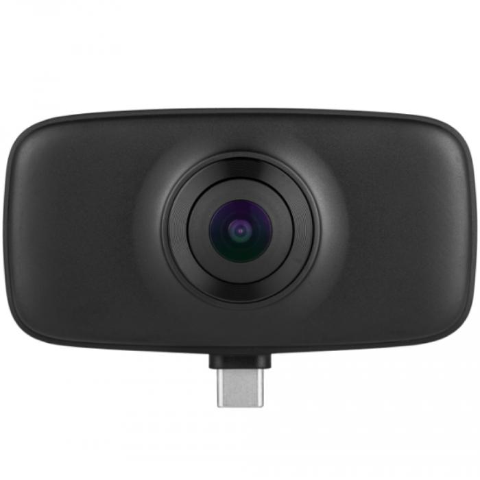 360, VR, Tiešraides kameras - Kandao QooCam FUN Black - ātri pasūtīt no ražotāja
