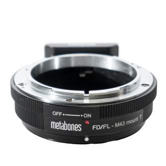 Адаптеры - Metabones Canon FD to Micro FourThird T adapter II (Black Matt)(MB_FD-m43-BT2) - быстрый заказ от производителя