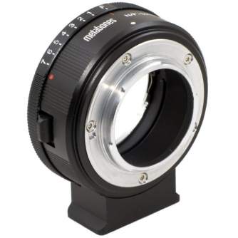 Adapters for lens - Metabones Nikon G to MFT Smart Adapter (Black Matt) (MB_NFG-m43-BM1) - quick order from manufacturer