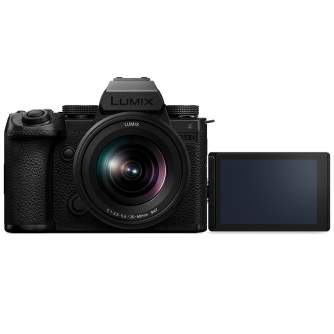 Bezspoguļa kameras - Panasonic Pro Panasonic Lumix S5M2X Body + S-R2060 Lens (DC-S5M2XKE) - ātri pasūtīt no ražotāja