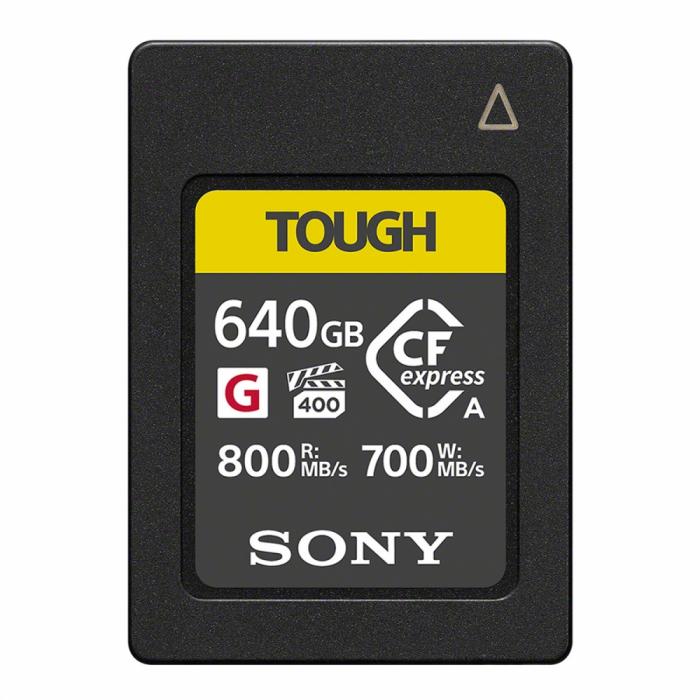 Atmiņas kartes - Sony CEA-G Tough CFexpress Type A 800MB/s 640GB (CEA-G640T) - ātri pasūtīt no ražotāja