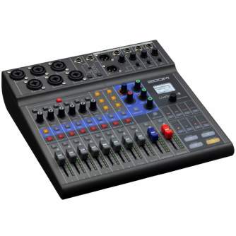 Audio Mikserpulti - Zoom LiveTrak L 8 Digital Mixer and Recorder - ātri pasūtīt no ražotāja