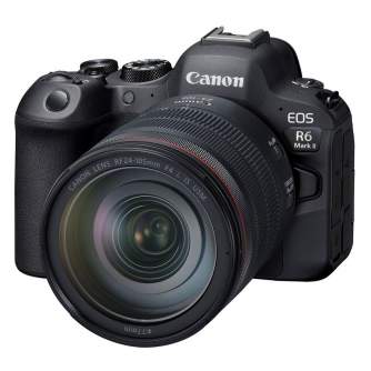 Bezspoguļa kameras - Canon EOS R6 Mark II RF 24-105mm F4 L IS USM - perc šodien veikalā un ar piegādi