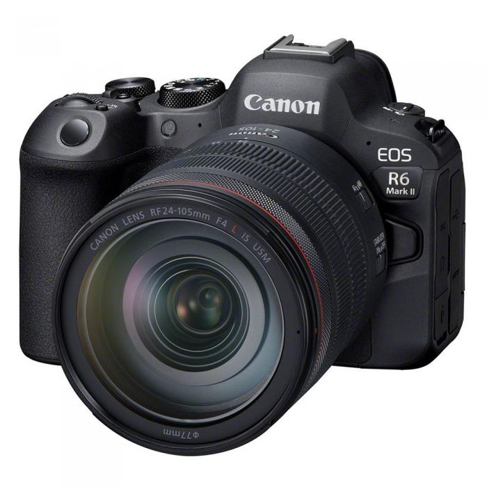 Bezspoguļa kameras - Canon EOS R6 Mark II RF 24-105mm F4 L IS USM - perc šodien veikalā un ar piegādi