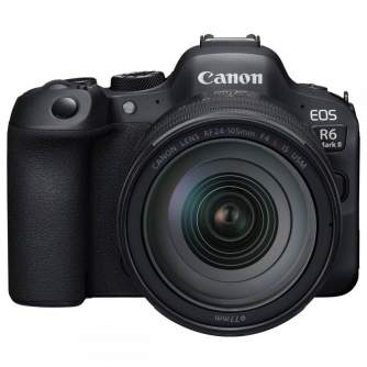 Bezspoguļa kameras - Canon EOS R6 Mark II RF 24-105mm F4 L IS USM - perc šodien veikalā un ar piegādi