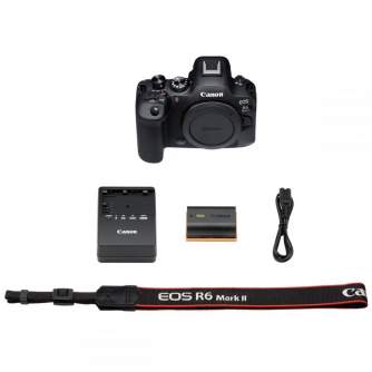 Bezspoguļa kameras - Canon EOS R6 Mark II Body - быстрый заказ от производителя