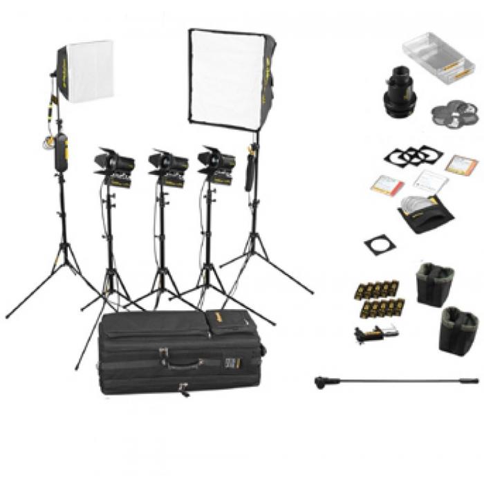 LED gaismas komplekti - Dedolight Portable Studio 5-Light Kit SPS5 - ātri pasūtīt no ražotāja