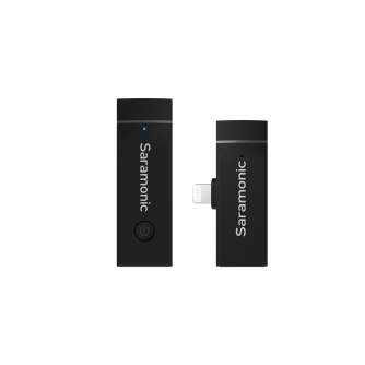 Bezvadu piespraužamie mikrofoni - Saramonic Blink Go-D1 Lightning iPhone bezvadu audio pārraides komplekts - perc šodien veikalā un ar piegādi