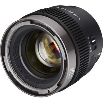 CINEMA Video objektīvi - Samyang V-AF 75mm T1.9 FE lens for Sony F1414806101 - купить сегодня в магазине и с доставкой