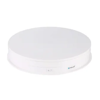 3D/360 foto sistēmas - Puluz 30cm USB Electric Rotating Turntable Display White - perc šodien veikalā un ar piegādi