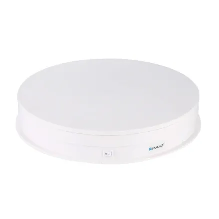 Puluz 30cm USB Electric Rotating Turntable Display White