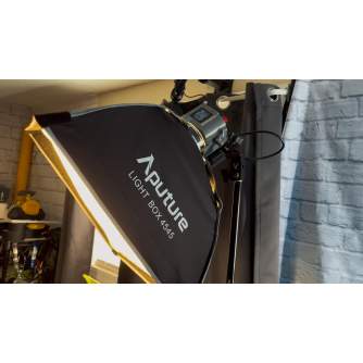 Softboxes - Aputure Light Box 45x45cm softbox Bowens Mount w. grid - buy today in store and with delivery