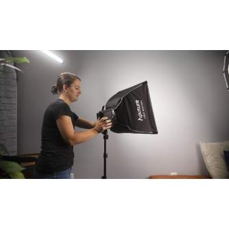 Softboksi - Aputure Light Box 45x45cm softbox Bowens Mount w. grid - ātri pasūtīt no ražotāja