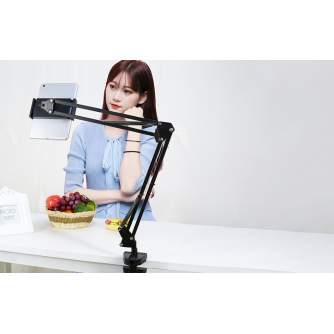 New - Puluz desk stand with phone/tablet holder (black) - quick order from manufacturer