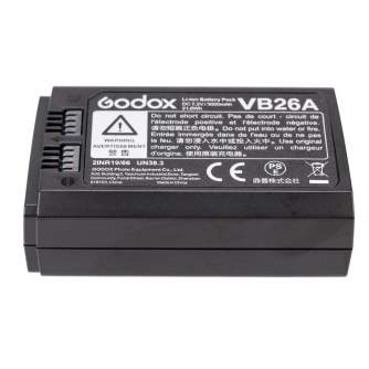 Kameru akumulatori - Godox VB26A akumulators Speedlight V1 / V860III - perc šodien veikalā un ar piegādi