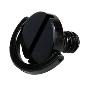 Statīvu aksesuāri - Caruba 1/4" Screw with D-ring - Black - ātri pasūtīt no ražotāja