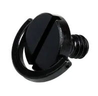 Statīvu aksesuāri - Caruba 1/4" Screw with D-ring - Black - ātri pasūtīt no ražotājaStatīvu aksesuāri - Caruba 1/4" Screw with D-ring - Black - ātri pasūtīt no ražotāja