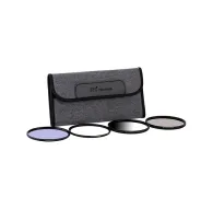 Filter Case - JJC FP-K4L Grey Filter Pouch holds 4 filters up to 82mm - quick order from manufacturerFilter Case - JJC FP-K4L Grey Filter Pouch holds 4 filters up to 82mm - quick order from manufacturer
