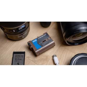 Kameru akumulatori - Newell Replacement Battery NP-FZ100 USB-C for Sony - perc šodien veikalā un ar piegādi