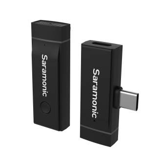 Bezvadu piespraužamie mikrofoni - Saramonic Blink Go-U1 USB-C wireless audio transmission kit Android & iPhone 15 - купить сегод