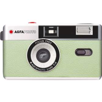 Плёночные фотоаппараты - AGFAPHOTO REUSABLE CAMERA 35MM GREEN 603004 - купить сегодня в магазине и с доставкой