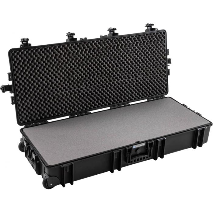 Cases - BW OUTDOOR CASE TYPE 7200 WITH FOAM INSERT (GUN/RIFLE/GUITAR CASE), BLACK 7200/B/FI - quick order from manufacturer
