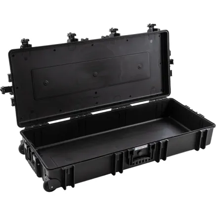 BW OUTDOOR CASE TYPE 7200 WITH FOAM INSERT (GUN/RIFLE/GUITAR CASE), BLACK 7200/B/FI