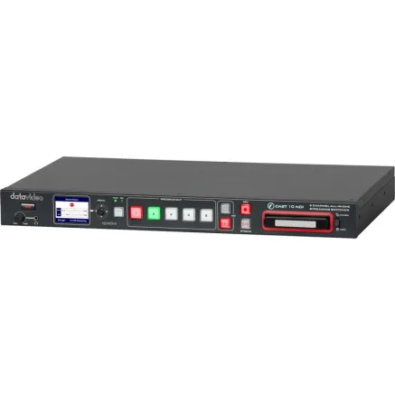 DATAVIDEO ICAST-10NDI 5 INPUT MULTIFORMAT SWITCHER W ENC/REC ICAST-10NDI