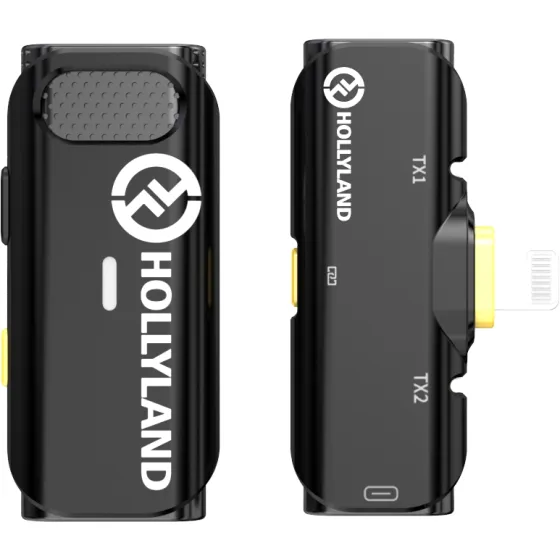 Hollyland Lark C1 Solo iOS wireless lavalier microphone system