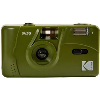 Плёночные фотоаппараты - Tetenal KODAK M35 reusable camera OLIVE GREEN - быстрый заказ от производителя