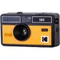 KODAK I60 перезагружаемая плёночная камера черного и желтого цвета с фиксированным объективом 31мм и встроенной вспышкой, стильный ретро-дизайн