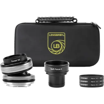 Special Effects Lenses - LENSBABY Soft Focus Macro Kit w/ Pentax K Mount - quick order from manufacturer
