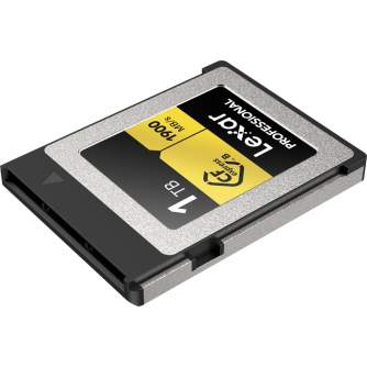 Atmiņas kartes - LEXAR CFexpress Pro Gold R1900/W1500 1TB - ātri pasūtīt no ražotāja