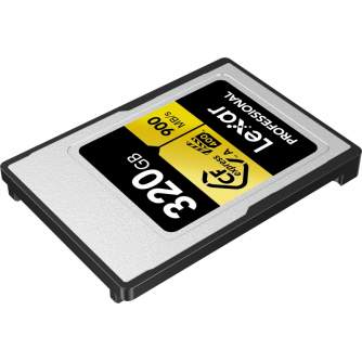 Atmiņas kartes - LEXAR CFexpress Pro Gold R900/W800 (VPG400) 320GB (Type A) - ātri pasūtīt no ražotāja