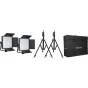 Light Panels - KIT NANLITE 2 LIGHT KIT 600DSA W CARRY CASE LIGHT STAND 118993 - quick order from manufacturer