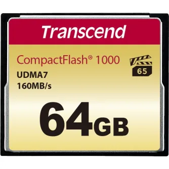 Atmiņas kartes - TRANSCEND CF 1066X 64GB (ULTIMATE) TS64GCF1000 - ātri pasūtīt no ražotāja