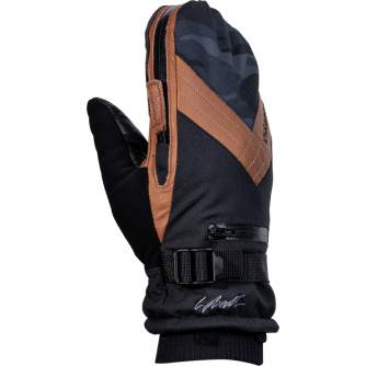 Gloves - VALLERRET SKADI ZIPPER MITT PSP BROWN M 20SKD-BR-M_BROWN - quick order from manufacturer