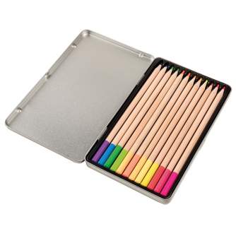 Photography Gift - WALTHER WOODEN PENCILS NEON 12 PCS PC300N - quick order from manufacturer